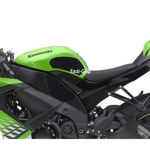[PRO410BL] Eazi-Grip PRO Tank Grips for Kawasaki Ninja ZX-10R 2008 - 2010, clear or black (Black) - image 2