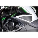 [EVO414BL] Eazi-Grip EVO Tank Grips for Kawasaki Z800, clear or black (Black) - image 1
