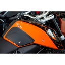 [EVO504BL] Eazi-Grip EVO Tank Grips for KTM 690 Duke / R 2011 - 2018, clear or black (Black) - image 1