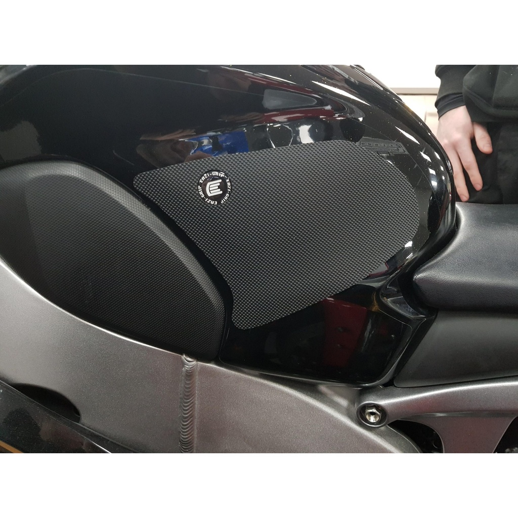 [PRO308BL] Eazi-Grip PRO Tank Grips for Honda CBR1000RR Fireblade 2008 - 2011 clear, black (Black) - image 2