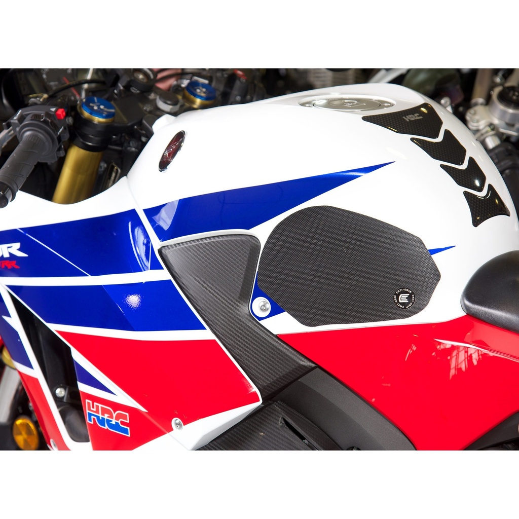 [EVO306BL] Eazi-Grip EVO Tank Grips for Honda CBR600RR 2013 - 2023, clear or black (Black) - image 1