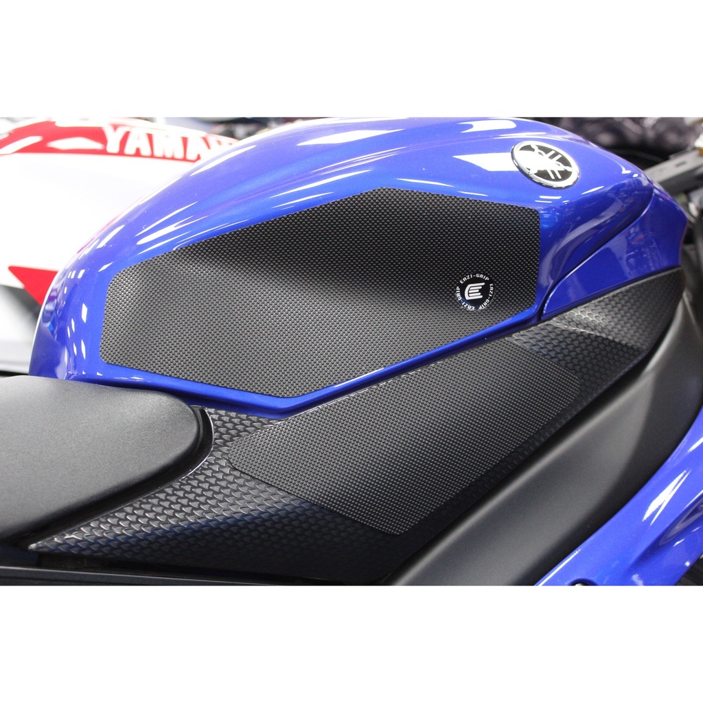 [EVO909BL] Eazi-Grip EVO Tank Grips for Yamaha YZF-R6 2008 - 2016, clear or black (Black) - image 1