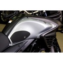 [EVO721BL] Eazi-Grip EVO Tank Grips for Suzuki V-Strom 650 DL650 2012 - 2016, clear or black (Black) - image 1