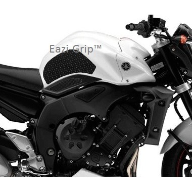 [EVO911BL] Eazi-Grip EVO Tank Grips for Yamaha FZ1 Fazer, FZ1N, FZ1S, clear or black (Black) - image 1