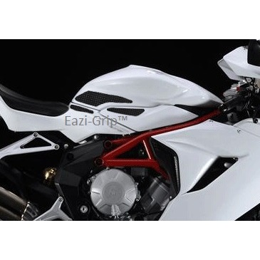 [EVO600BL] Eazi-Grip EVO Tank Grips for MV Agusta F3 675 and 800, clear or black (Black) - image 1