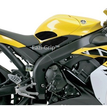 [PRO902BL] Eazi-Grip PRO Tank Grips for Yamaha YZF-R1 2004 - 2006, clear or black (Black) - image 2