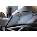 [PRO219BL] Eazi-Grip PRO Tank Grips for Ducati Diavel, clear or black (Black) - image 2