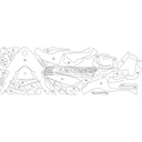 [GUARDKAW016] Eazi-Guard Paint Protection Film for Kawasaki H2 SX 2018 - 2021, gloss or matte (Gloss) - image 1