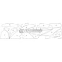 [GUARDHON007] Eazi-Guard Paint Protection Film for Honda CBR600RR 2013 - 2017, gloss or matte (Gloss) - image 1