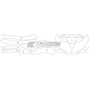 [GUARDYAM002] Eazi-Guard Paint Protection Film for Yamaha YZF-R3 2015 - 2018, gloss or matte (Gloss) - image 1