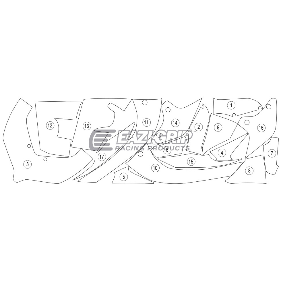[GUARDDUC012] Eazi-Guard Paint Protection Film for Ducati Panigale V2, gloss or matte (Gloss) - image 1
