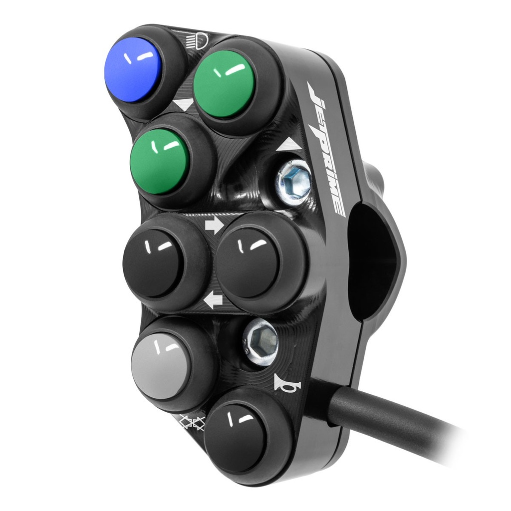 [JPPSAP061] Jetprime LHS Handlebar Switch for Aprilia RS 660 (Black) - image 1