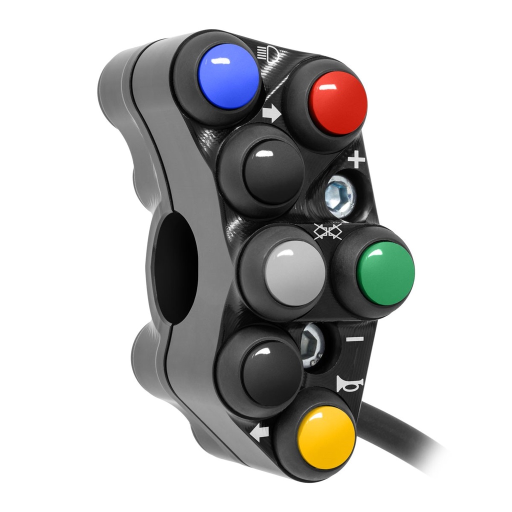 [JPPSAP660-002] Jetprime LHS Handlebar Switch for Aprilia RSV4  /  Tuono V4 (Black) - image 2