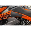 [EVO517BL] Eazi-Grip EVO Tank Grips for KTM 890 Adventure, clear or black (Black) - image 1
