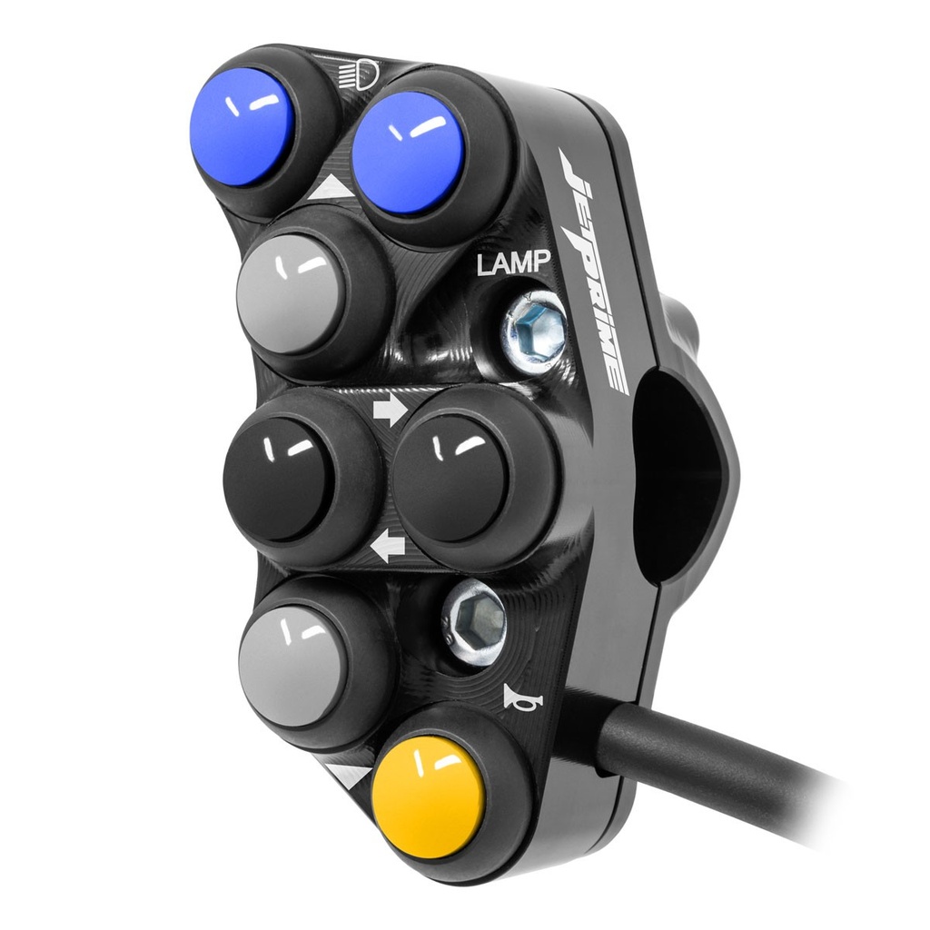 [JPPSDU007-004] Jetprime LHS Handlebar Switch for Ducati Desmosedici RR (Black) - image 1