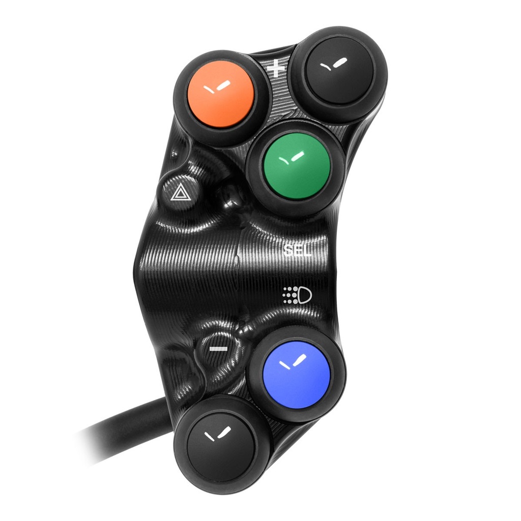 [JPPSDU020-001] Jetprime LHS Handlebar Switch for Ducati Panigale V4 (Black) - image 3