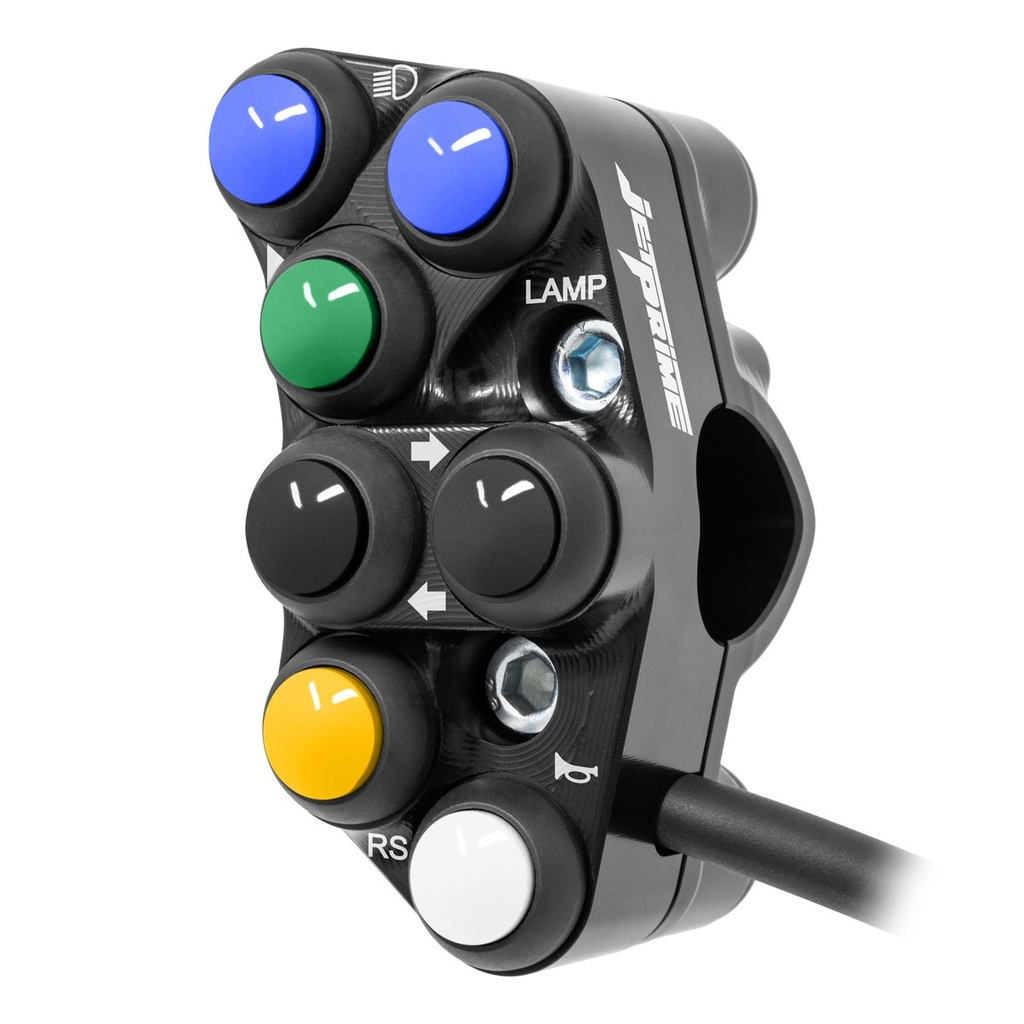 [JPPSKA054] Jetprime LHS Handlebar Switch for Kawasaki Ninja ZX-10R / R (Black) - image 1