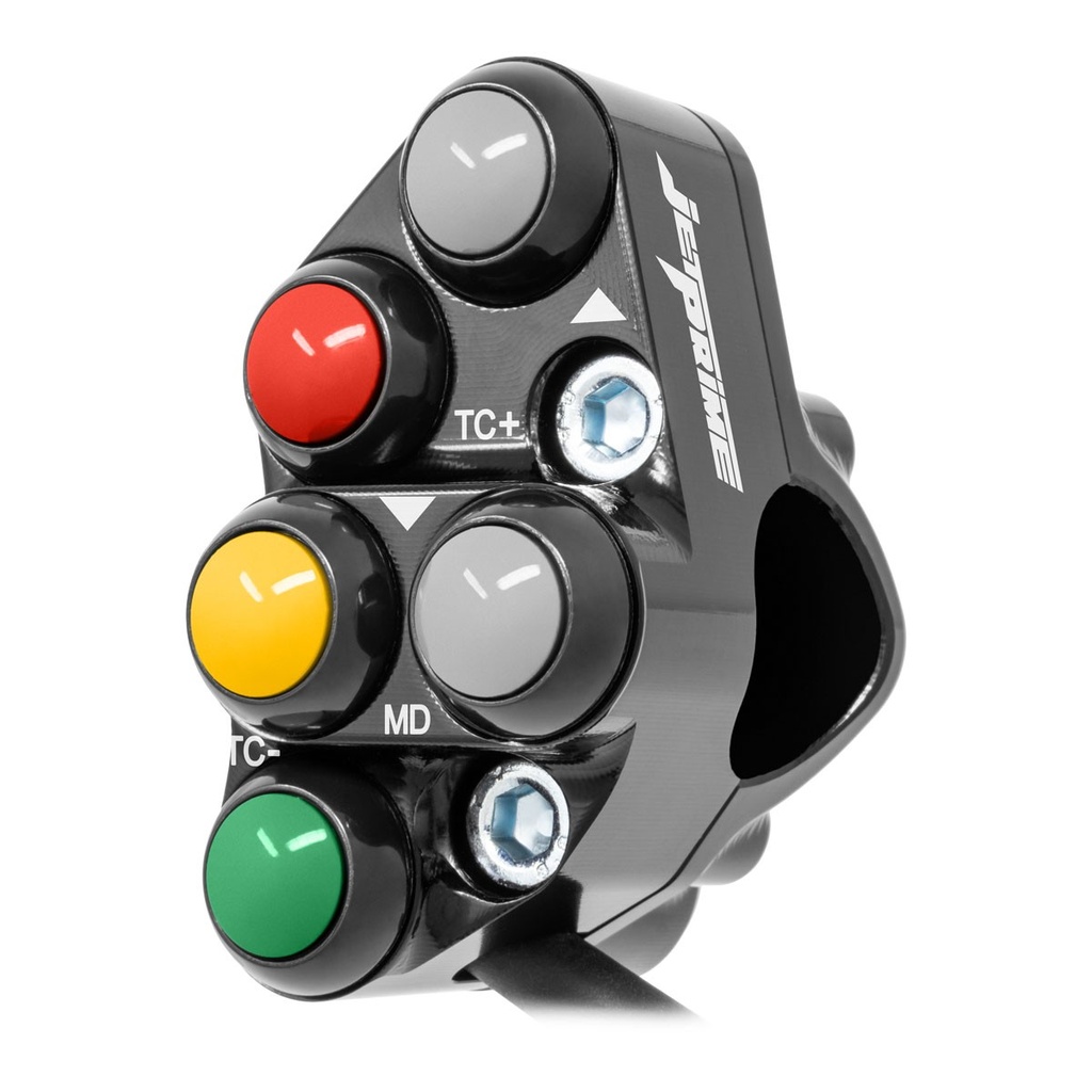 [JPPSRDU005-004] Jetprime LHS Race Handlebar Switch for Ducati 959 Panigale (Black) - image 1