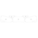 [PANNIERHON004] Eazi-Grip Pannier Protection Film for Honda NT1100 (Gloss) - image 1