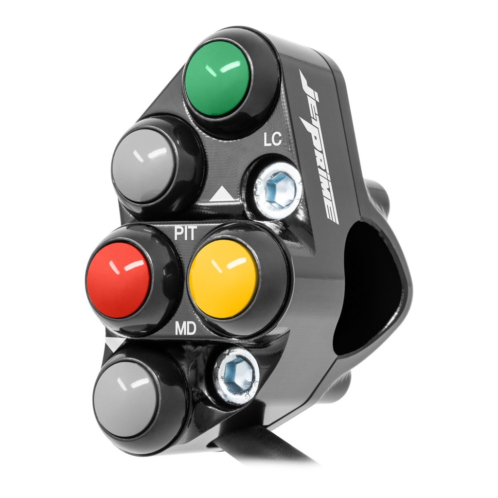 [JPPSRHO017] Jetprime LHS Race Handlebar Switch for Honda CBR 1000 RR (Black) - image 1