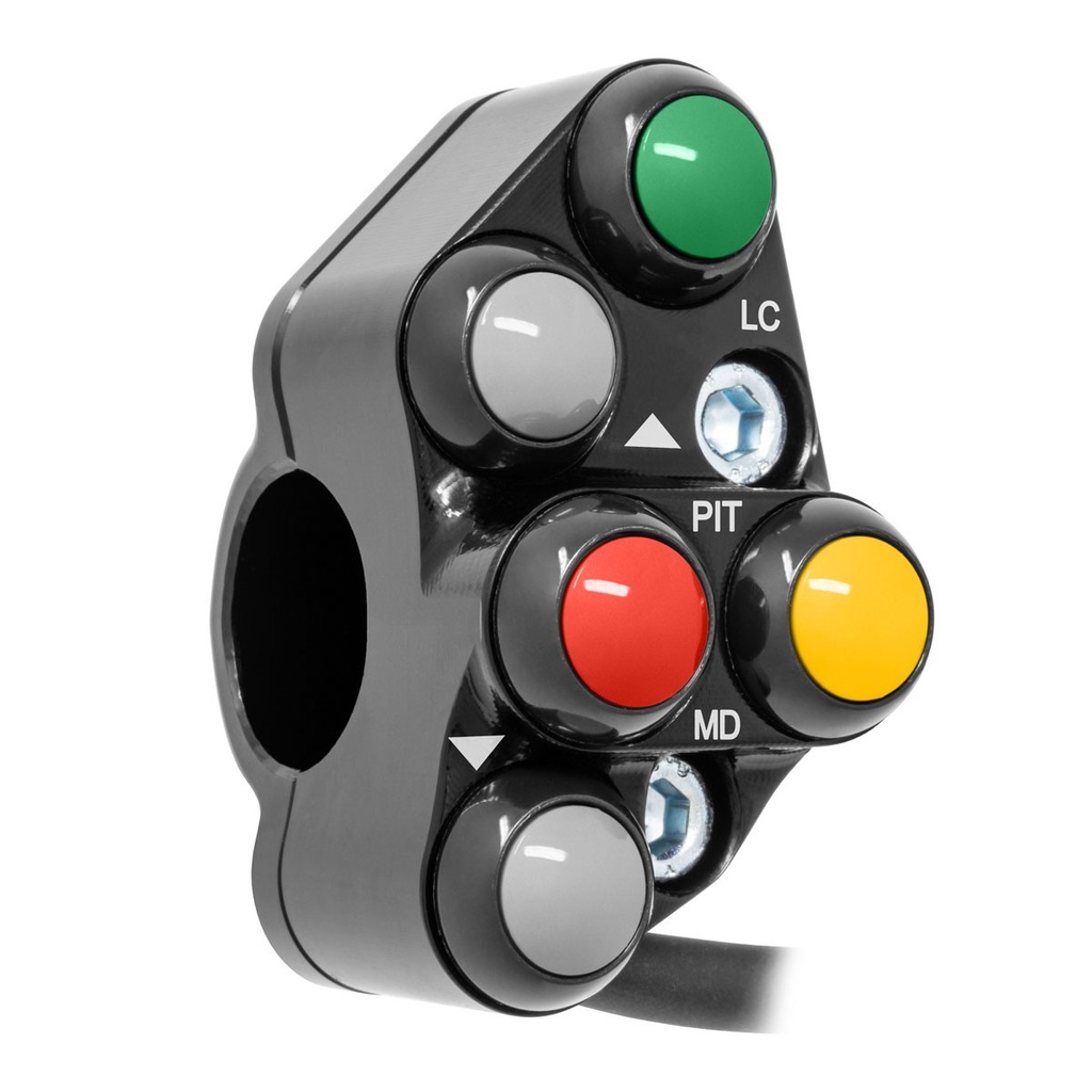 [JPPSRHO017] Jetprime LHS Race Handlebar Switch for Honda CBR 1000 RR (Black) - image 2