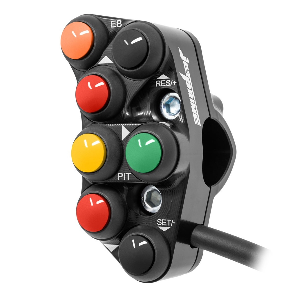 [JPPSRKA054] Jetprime Switch Panel LHS for Kawasaki ZX-10R RR RACE (Black) - image 1