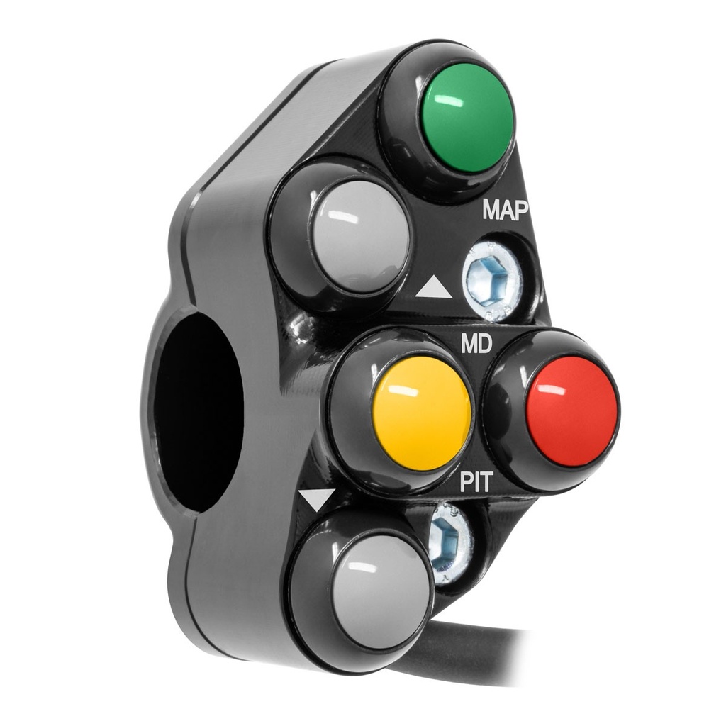 [JPPSRYA003] Jetprime Switch Panel LHS for Yamaha YZF-R1 2015 - 2019 RACE (Black) - image 2