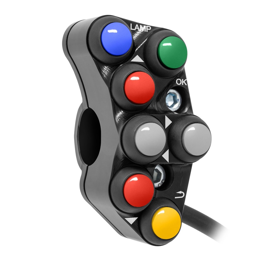 [JPPSRYA067-003] Jetprime LHS Race Handlebar Switch for Yamaha YZF-R9 (Black) - image 2