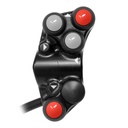 [JPPSTR039-001] Jetprime LHS Handlebar Switch for Triumph Tiger 850 Sport (Black) - image 3