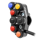 [JPPSYA033] Jetprime Switch Panel LHS for Yamaha YZF-R1 (Black) - image 1
