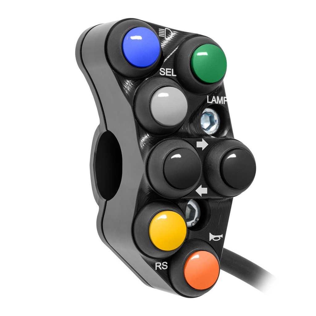 [JPPSYA073] Jetprime Switch Panel LHS for Yamaha YZF-R7 (Black) - image 2