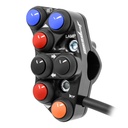 [JPPSYA013] Jetprime LHS Handlebar Switch for Yamaha YZF-R6 (Black) - image 1