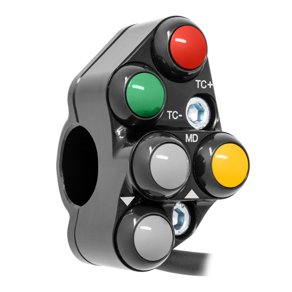[JPPSRAP009TC-002] Jetprime LHS Race Handlebar Switch for Aprilia Tuono V4 (Black) - image 2