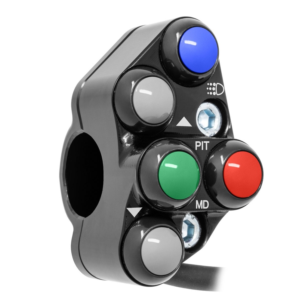 [JPPSRSU011] Jetprime LHS Race Handlebar Switch for Suzuki GSX-R1000 (Black) - image 2