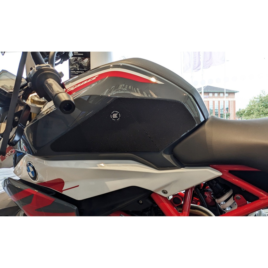 [PRO137BL] Eazi-Grip PRO Tank Grips for BMW G310 R 2021, clear or black (Black) - image 2