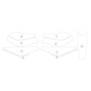 [TANKBMW001] Eazi-Guard Tank Protection Film for BMW K1600 GTL B, gloss or matte (Gloss) - image 1