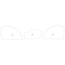 [TANKDUC001] Eazi-Guard Tank Protection Film for Ducati DesertX, gloss or matte (Gloss) - image 1