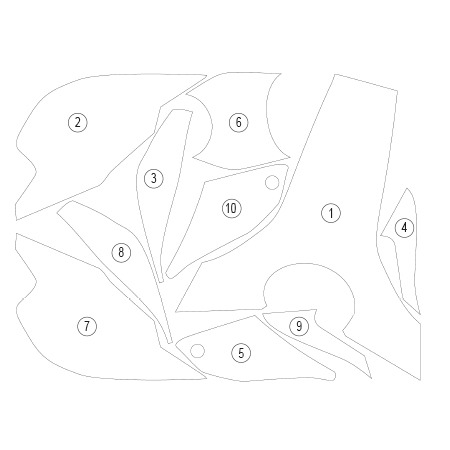 [TANKDUC003] Eazi-Guard Tank Protection Film for Ducati Panigale Streetfighter V4, gloss or matte (Gloss) - image 1