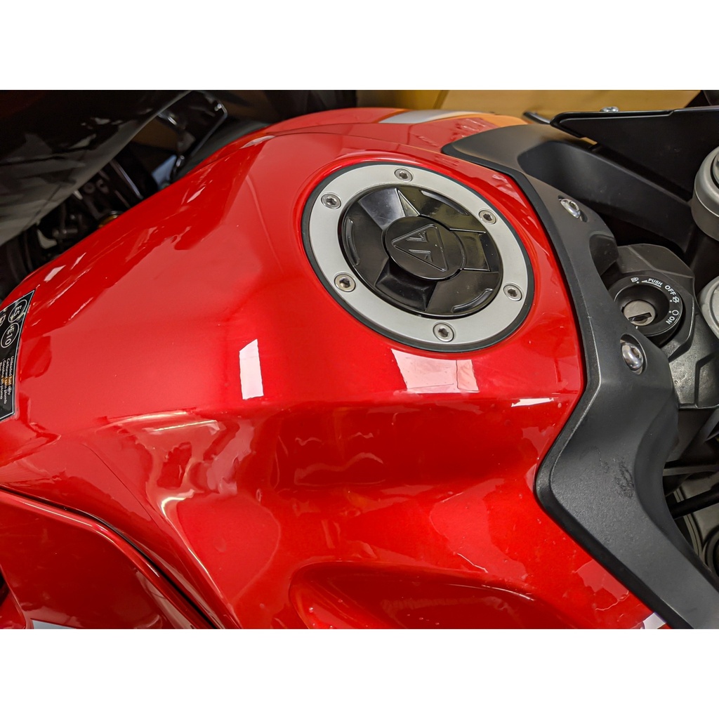 [TANKTRI001] Eazi-Guard Tank Protection Film for Triumph Tiger 900 GT 850 Sport, gloss or matte (Gloss) - image 3