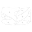 [TANKYAM002] Eazi-Guard Tank Protection Film for Yamaha YZF-R1, gloss or matte (Gloss) - image 1