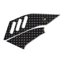 [PRO238BL] Eazi-Grip PRO Tank Grips for Ducati Diavel V4, clear or black (Black) - image 1