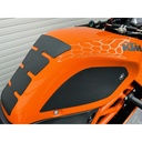 [EVO527BL] Eazi-Grip EVO Tank Grips for KTM RC 8C Kramer GP2R, clear or black (Black) - image 1