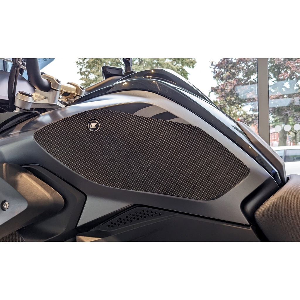 [EVO138BL] Eazi-Grip EVO Tank Grips for BMW R1250GS, clear or black (Black) - image 1