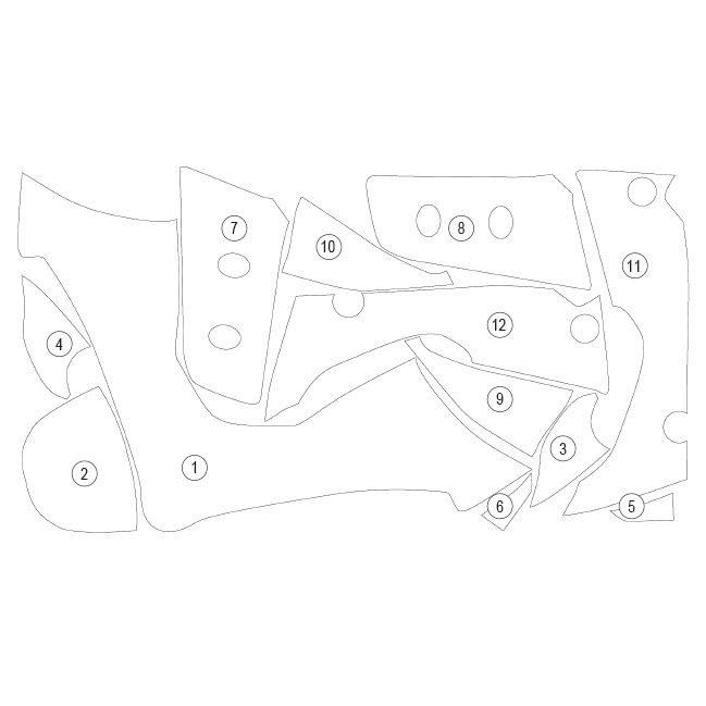 [GUARDDUC026] Eazi-Grip Paint Protection Film for Ducati Multistrada V4 Rally (Gloss) - image 1