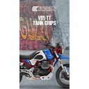 [EVOMOT002BL] Eazi-Grip EVO Tank Grips for Moto Guzzi V85 TT, clear or black (Black) - image 2