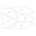 [TANKKAW007] Eazi-Grip Tank Protection Film for Kawasaki ZX-6R (Gloss) - image 1