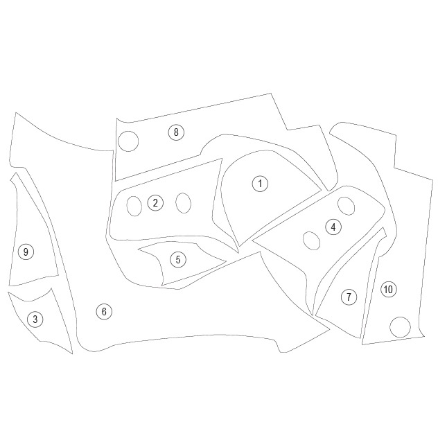[GUARDDUC027] Eazi-Grip Paint Protection Film for Ducati Multistrada V4 RS (Gloss) - image 1
