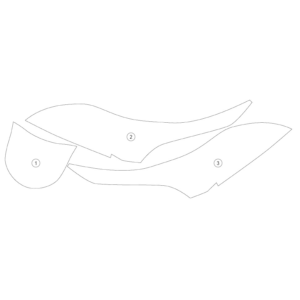 [GUARDTRI020] Eazi-Grip Paint Protection Film for Triumph Bonneville T100 T120 (Gloss) - image 1