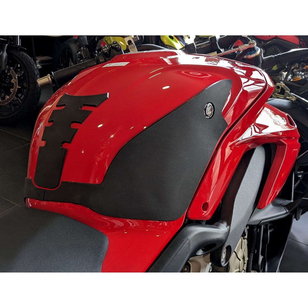 [WRAPDUC001BL] Eazi-Grip PRO Wrap-Around Tank Grip for Ducati Panigale Streefighter V4 (Black) - image 1