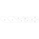 [TANKHON006] Eazi-Grip Tank Protection Film for Honda CBR600RR (Gloss) - image 1
